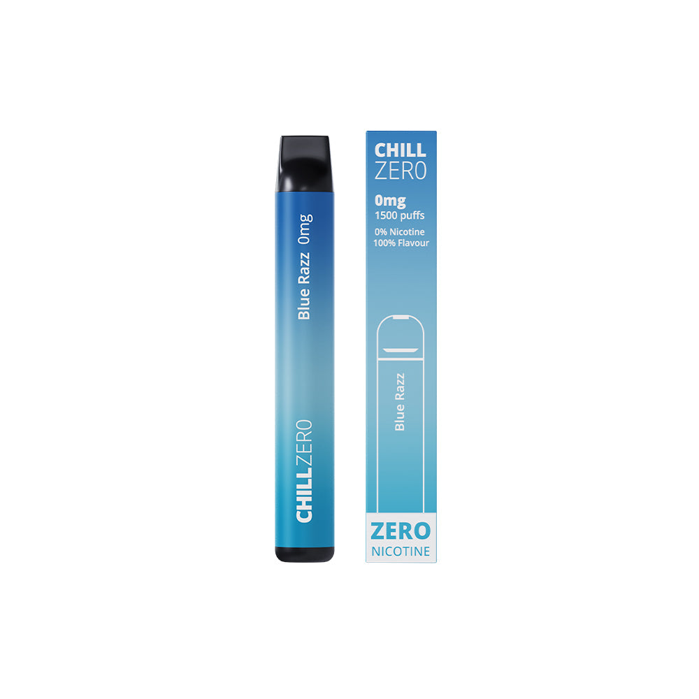 Chill Zero Blue Razz Disposable 1500 Puffs