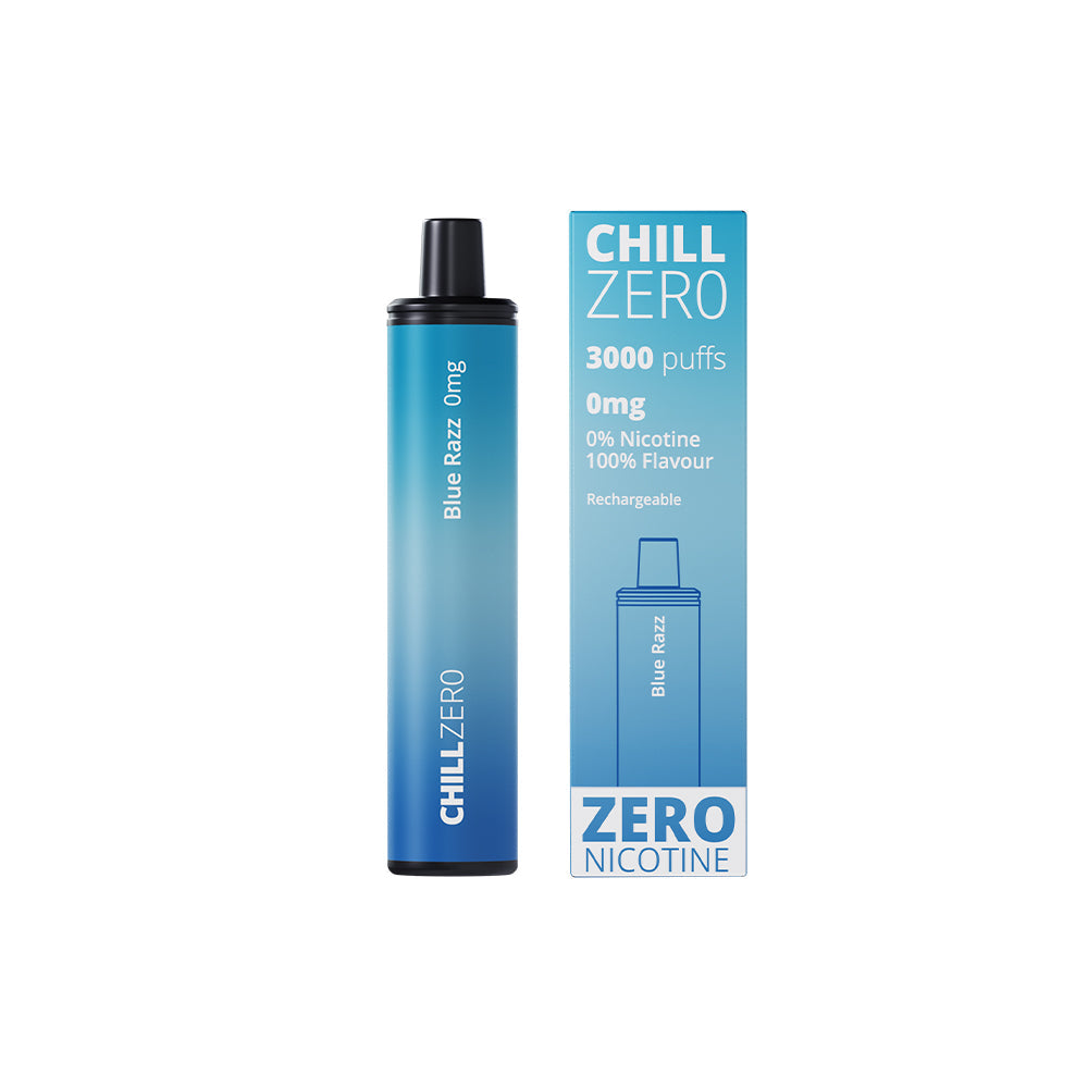 Chill Zero Blue Razz Disposable 3000 Puffs