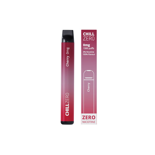 Chill Zero Cherry Disposable 1500 Puffs