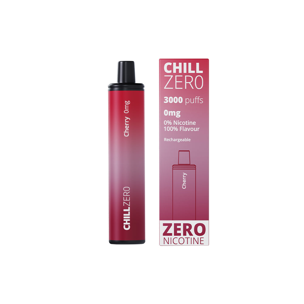 Chill Zero Cherry Disposable 3000 Puffs