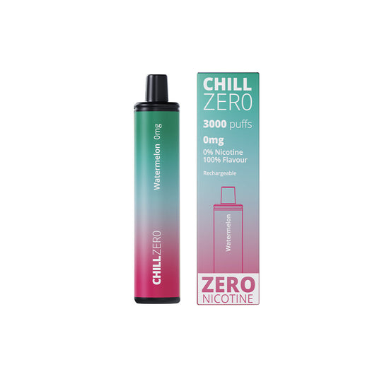 Chill Zero Watermelon Disposable 3000 Puffs