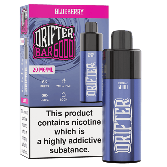 Drifter Bar 6000 Disposable Pod Kit - Blueberry