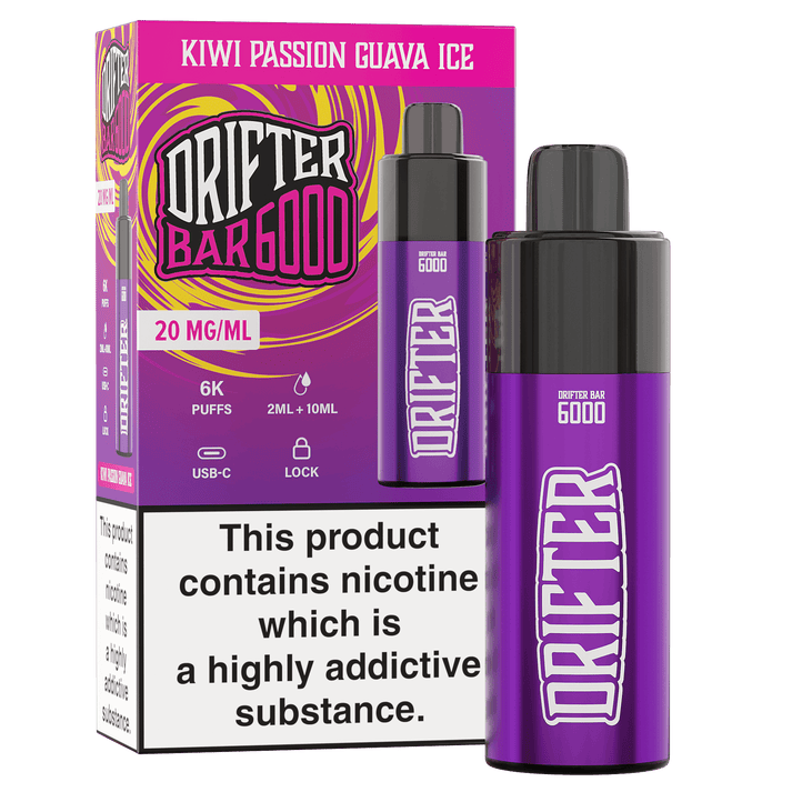 Drifter Bar 6000 Disposable Pod Kit - Kiwi Passionfruit Guava