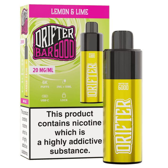 Drifter Bar 6000 Disposable Pod Kit - Lemon and Lime