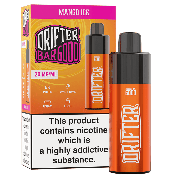 Drifter Bar 6000 Disposable Pod Kit - Mango