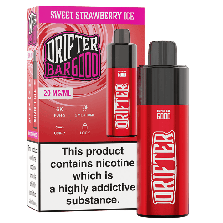 Drifter Bar 6000 Disposable Pod Kit - Sweet Strawberry Ice