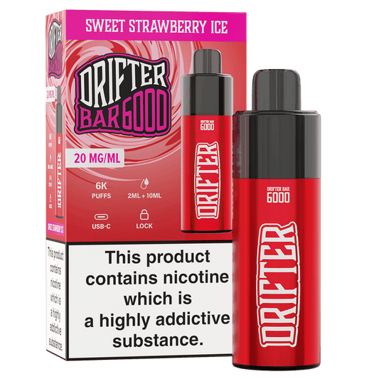 Drifter Bar 6000 Disposable Pod Kit - Sweet Strawberry Ice