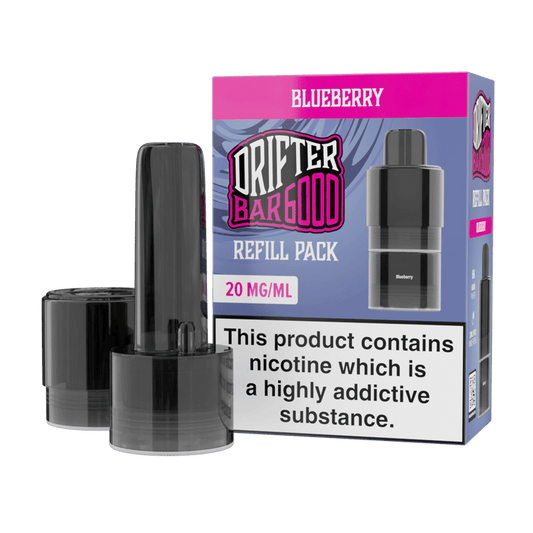 Drifter Bar 6000 Refill Pods - Blueberry