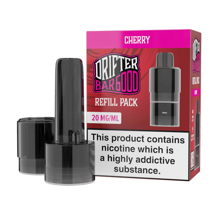 Drifter Bar 6000 Refill Pods - Cherry