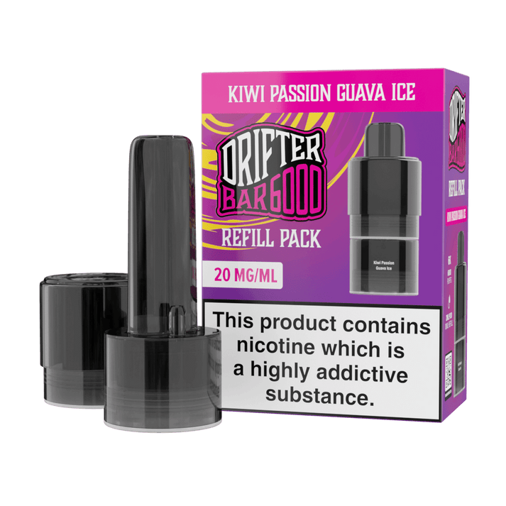 Drifter Bar 6000 Refill Pods - Kiwi Passionfruit Guava