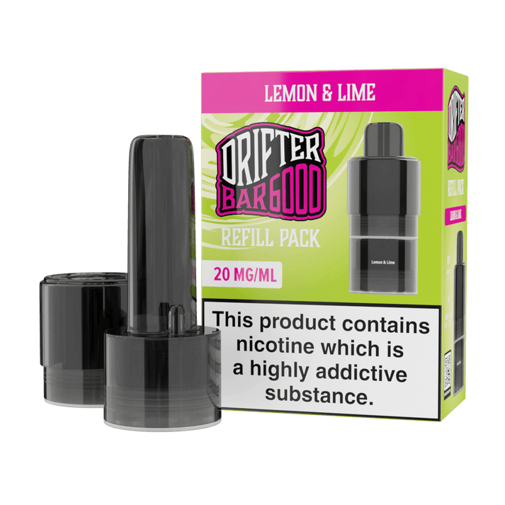 Drifter Bar 6000 Refill Pods - Lemon Lime