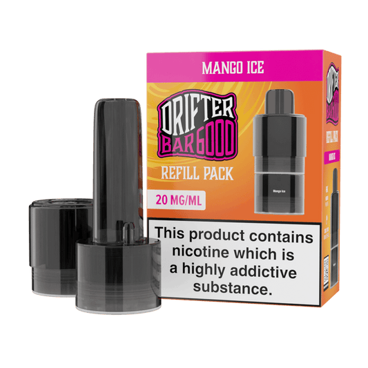 Drifter Bar 6000 Refill Pods - Mango Ice