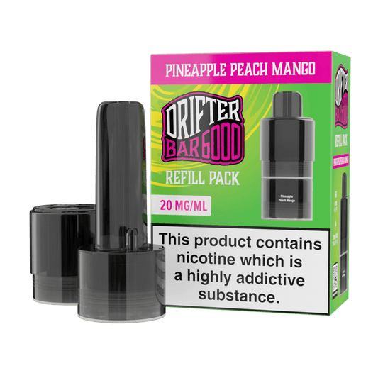 Drifter Bar 6000 Refill Pods - Pineapple Peach Mango