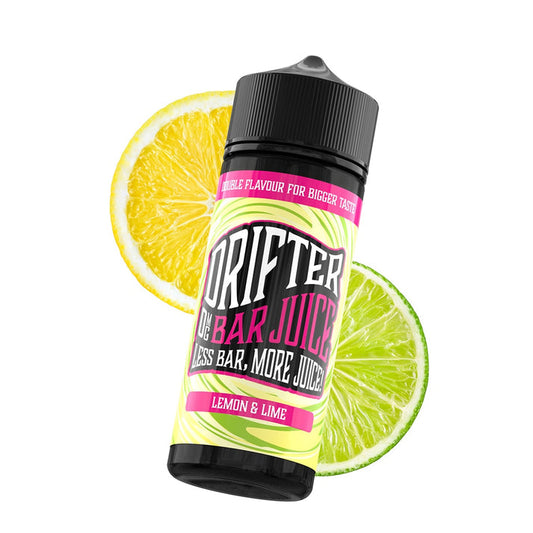 Drifter Bar Juice Lemon and Lime Shortfill E-Liquid 120ml