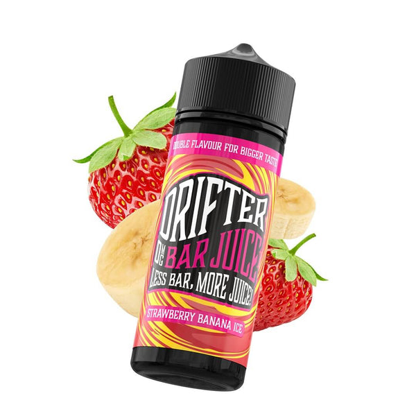 Drifter Bar Juice Strawberry Banana Ice Shortfill E-Liquid 120ml