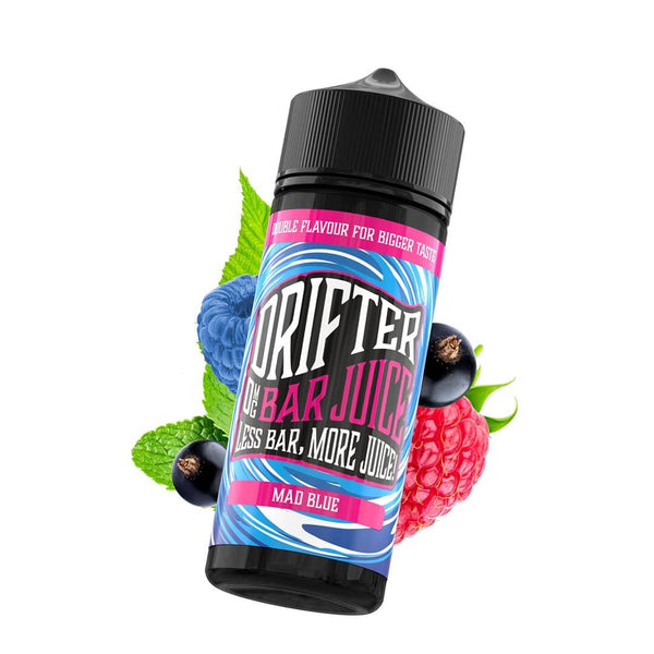 Drifter Bar Juice Mad Blue Shortfill E-Liquid 120ml