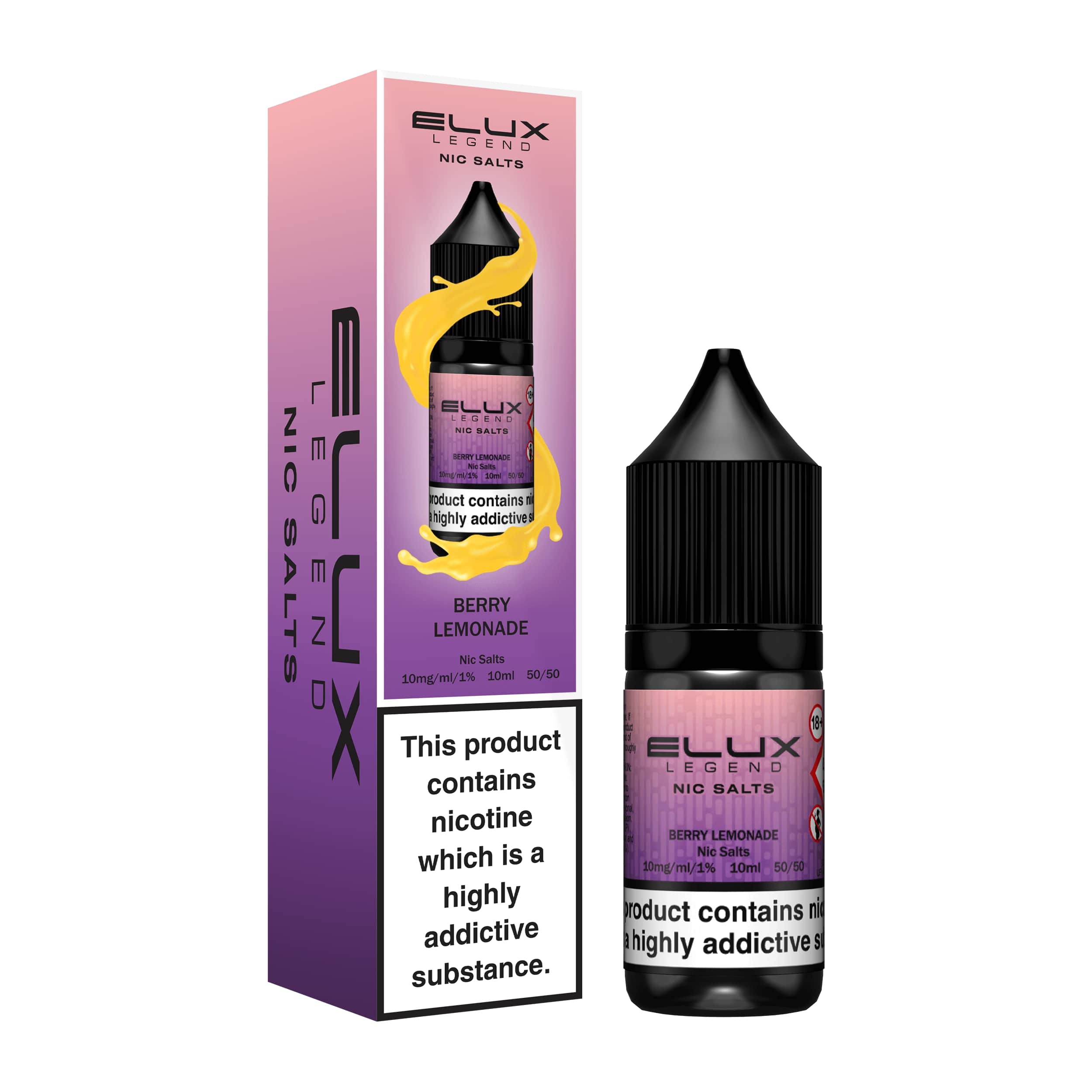 Elux Legend Berry Lemonade Nic Salts E-Liquid 10ml