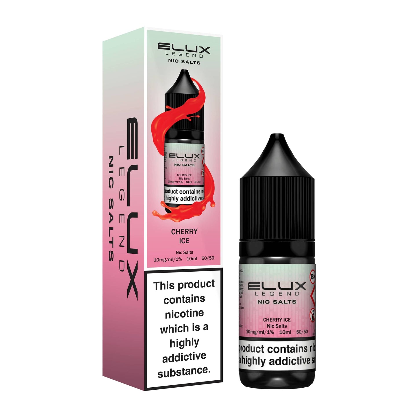 Elux Legend Cherry Ice Nic Salts E-Liquid 10ml