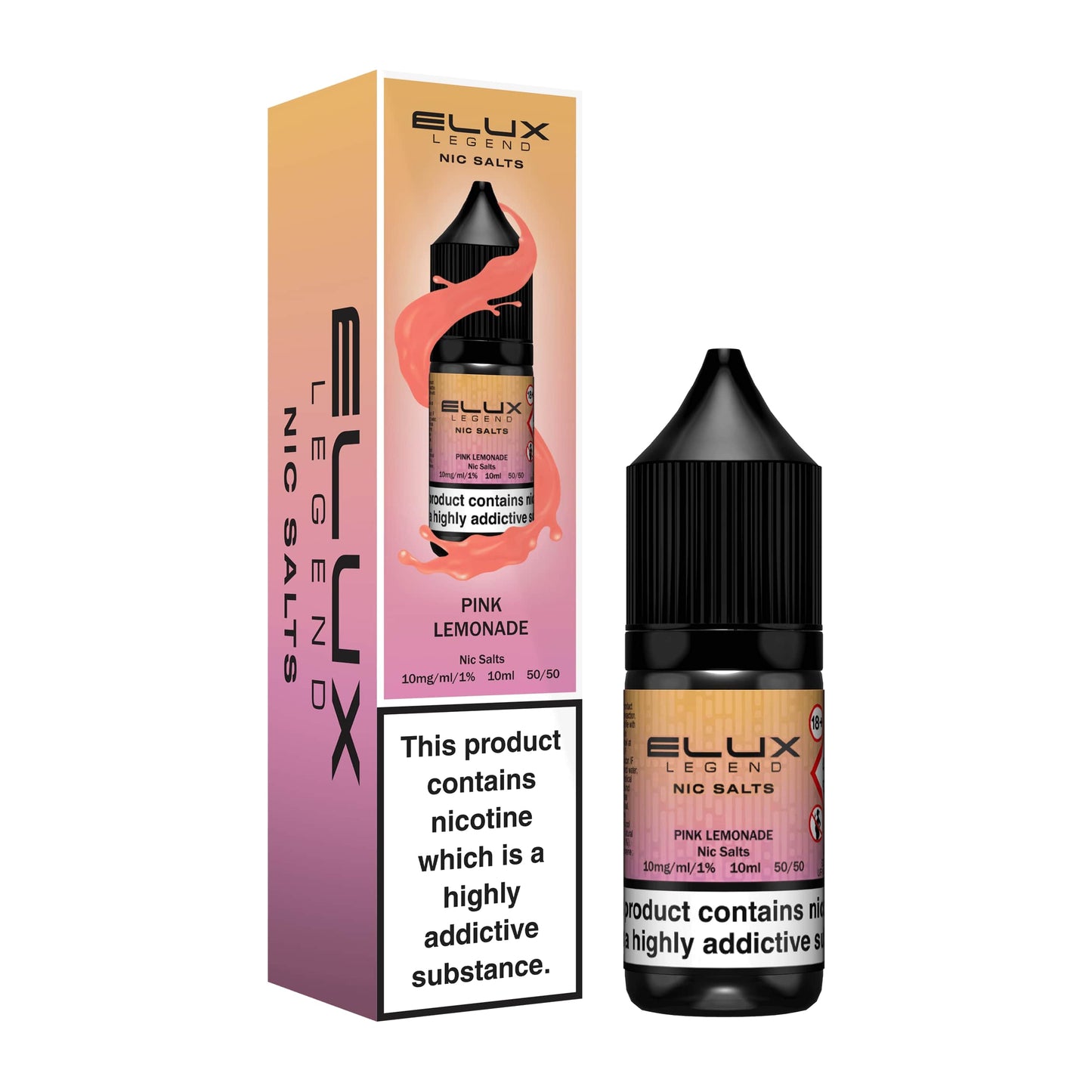 Elux Legend Pink Lemonade Nic Salts E-Liquid 10ml