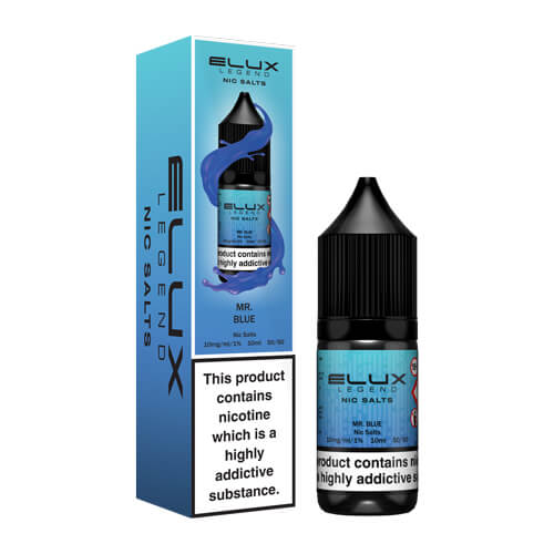 Elux Legend Mr Blue Nic Salts E-Liquid 10ml