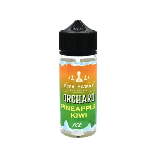 Five Pawns Orchard Blends ICED Premium Fruits Shortfill E-Liquid 100ml - Pineapple Kiwi Ice