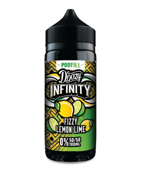 Doozy Infinity Pod Fill Fizzy Lemon Lime E-Liquid Shortfill 50/50