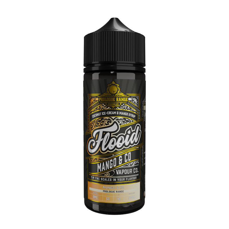 Flooid Mango and Co Shortfill E-Liquid 100ml