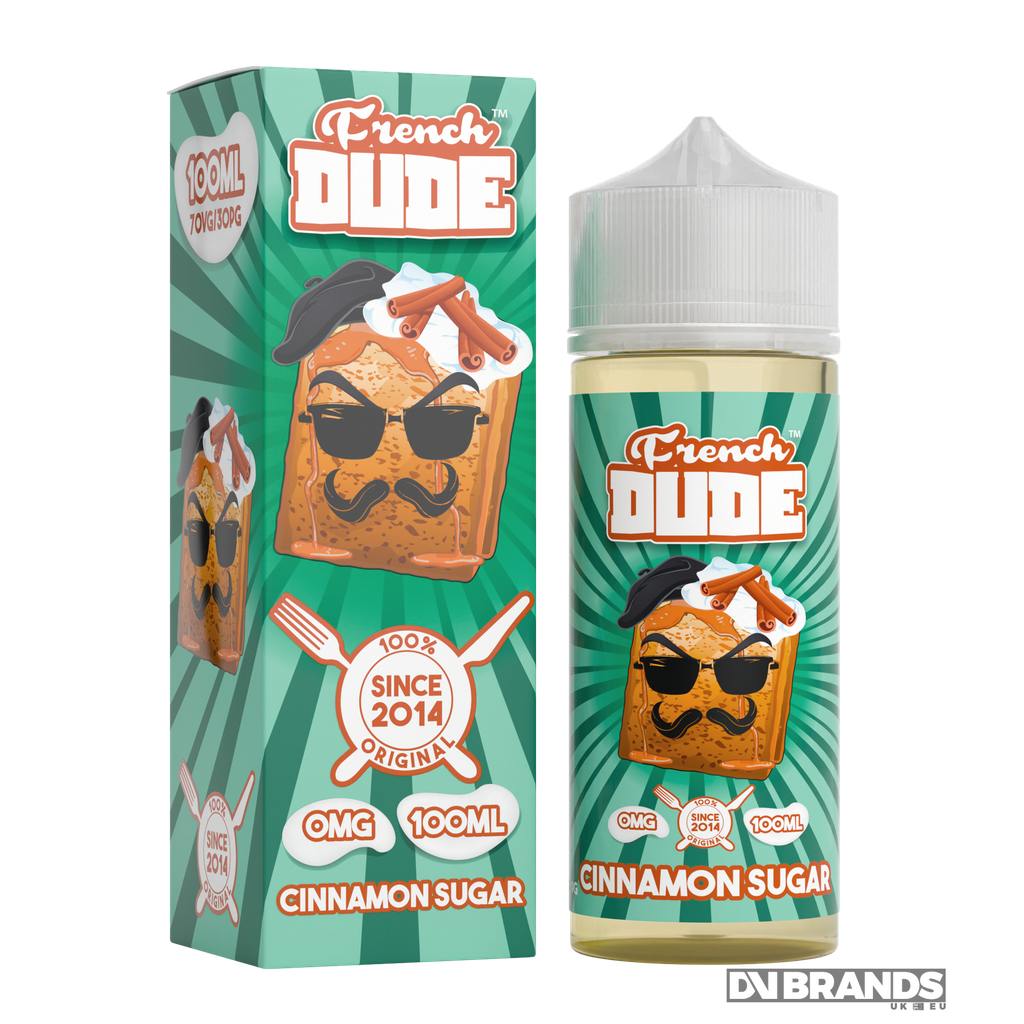 French Dude Cinnamon Sugar 100ml Shortfill