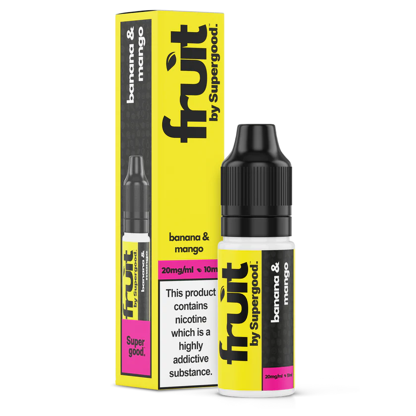 Banana & Mango Nic Salt - Fruit by Supergood. - 10ml