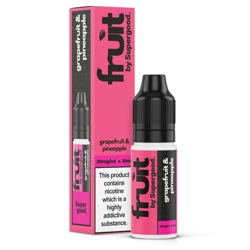 Grapefruit & Pineapple Nic Salt - Fruit by Supergood. - 10ml