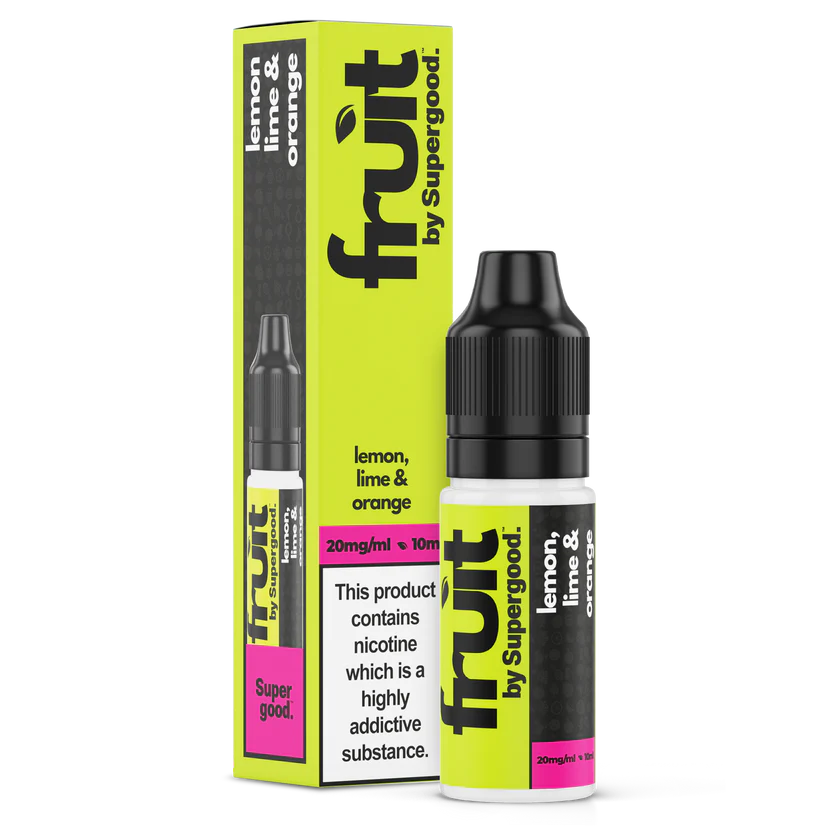 Lemon, Lime & Orange Nic Salt - Fruit by Supergood. - 10ml