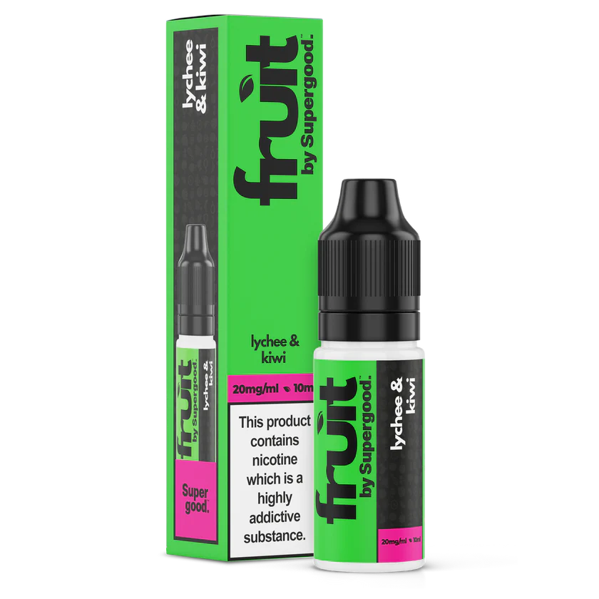 Lychee & Kiwi Nic Salt - Fruit by Supergood. - 10ml