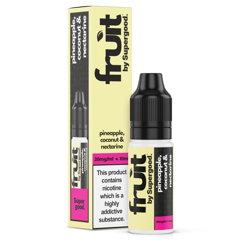 Pineapple, Coconut & Nectarine Nic Salt - Fruit by Supergood. - 10ml