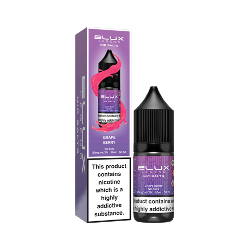 Elux Legend Grape Berry Nic Salts E-Liquid 10ml