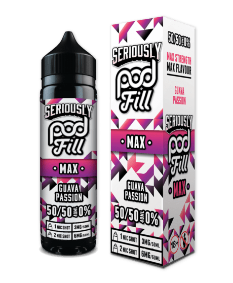 Doozy Seriously Pod Fill Max Guava Passion Shortfill E-Liquid 40ml