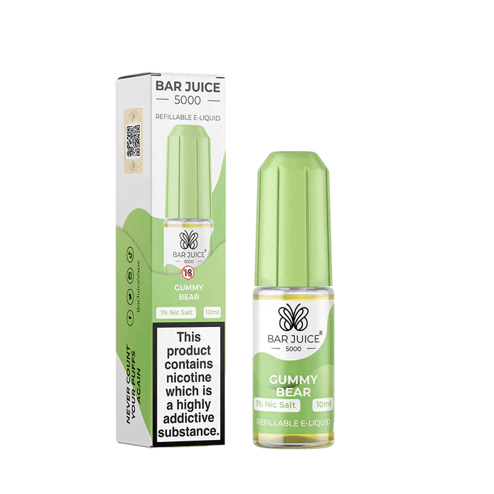 Bar Juice 5000 Gummy Bear Nic Salt E-Liquid 10ml