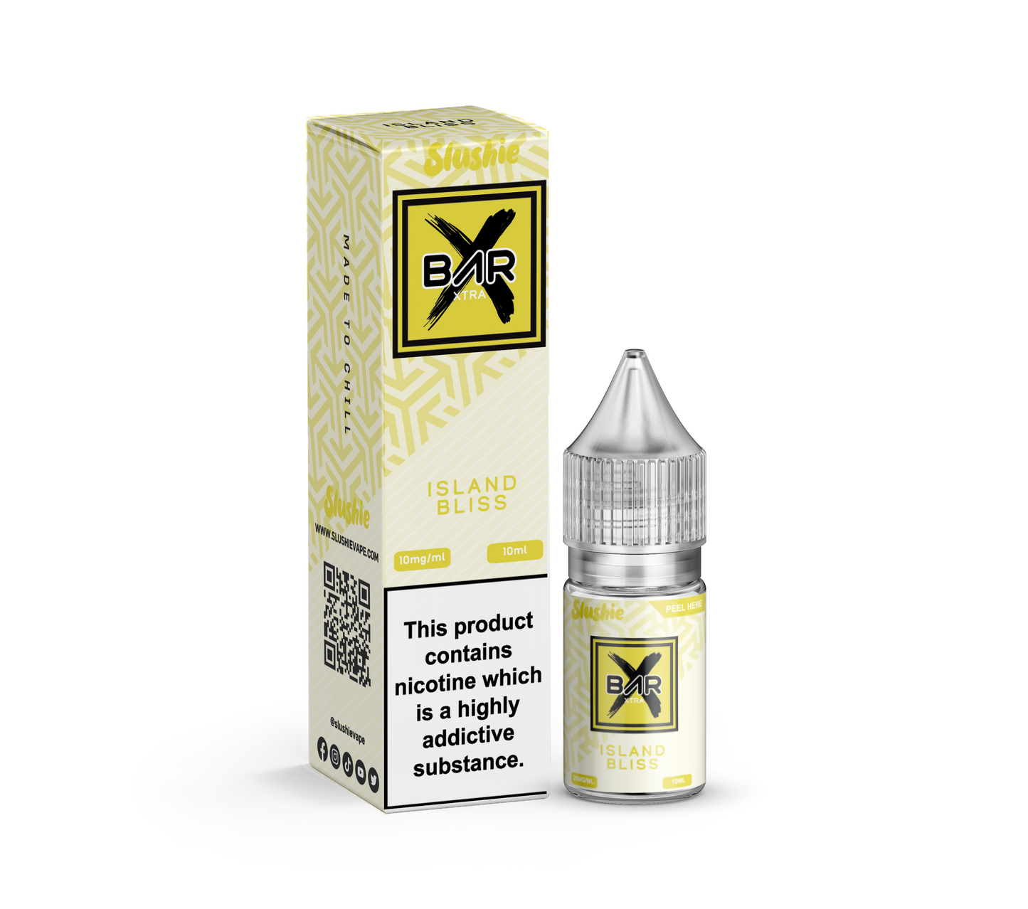 Slushie Bar Xtra Nic Salt E-Liquid - Island Bliss