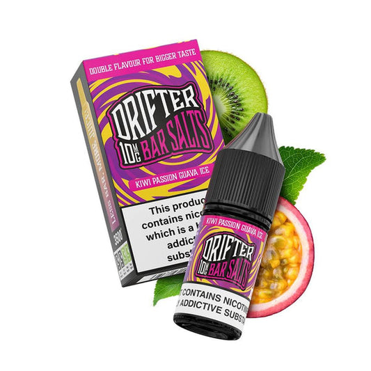 Drifter Bar Salts Kiwi Passionfruit Guava E-Liquid 10ml