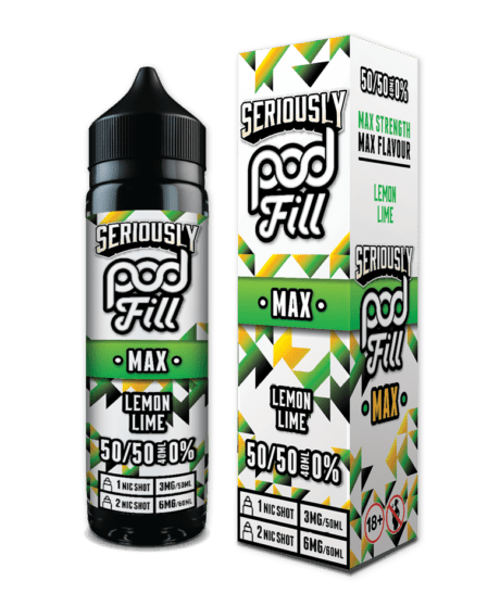 Doozy Seriously Pod Fill Max Lemon Lime Shortfill E-Liquid 40ml