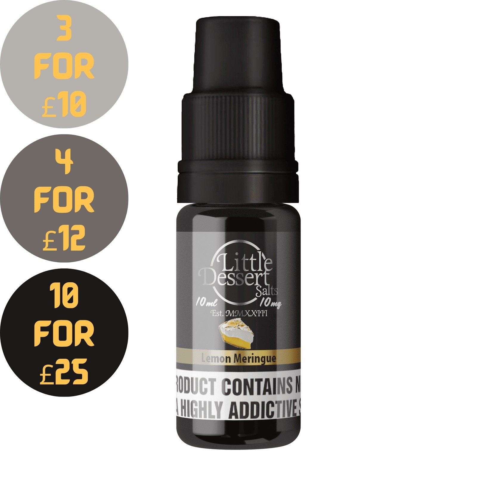 Little Dessert Salts Lemon Meringue E-Liquid 10ml