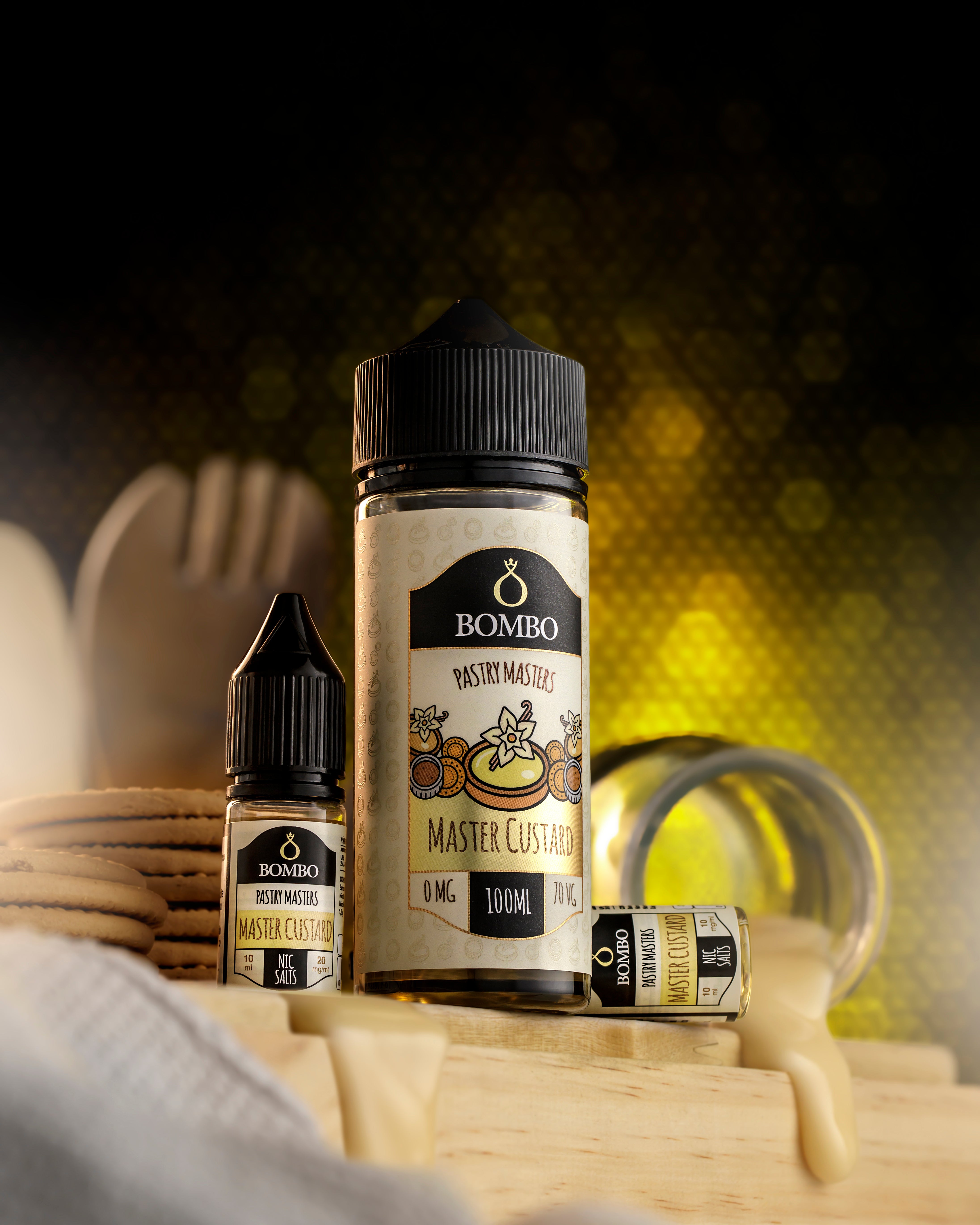 Bombo Eliquids Master Custard 100ml Shortfill