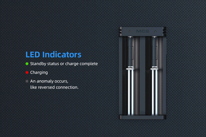 XTAR MC2 Type C Li-ion Battery Charger