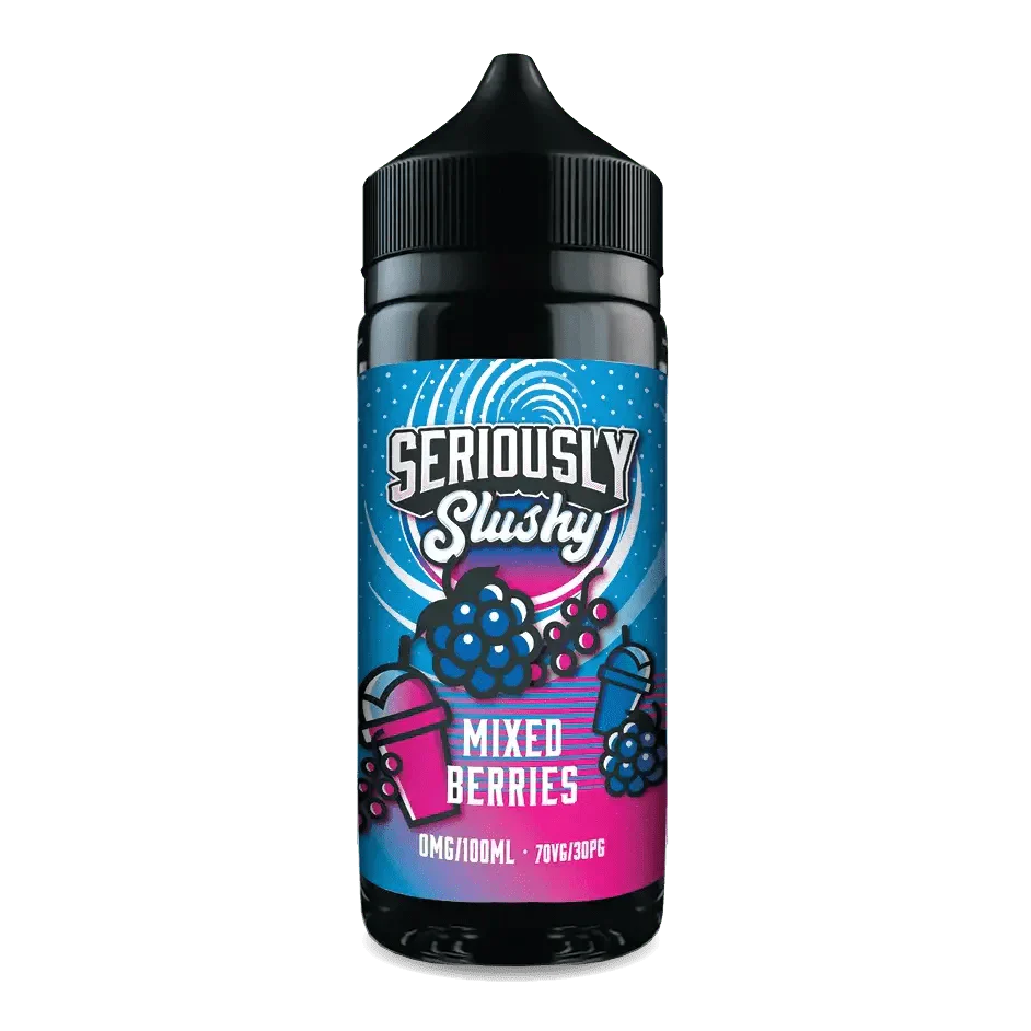 Doozy Seriously Slushy Mixed Berries E-liquid Shortfill 100ml