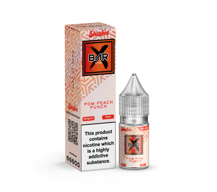 Slushie Bar Xtra Nic Salt E-Liquid - Pom Peach Punch