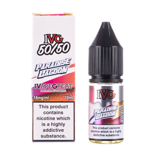 IVG 50/50 Paradise Lagoon Crush E-Liquid 10ml