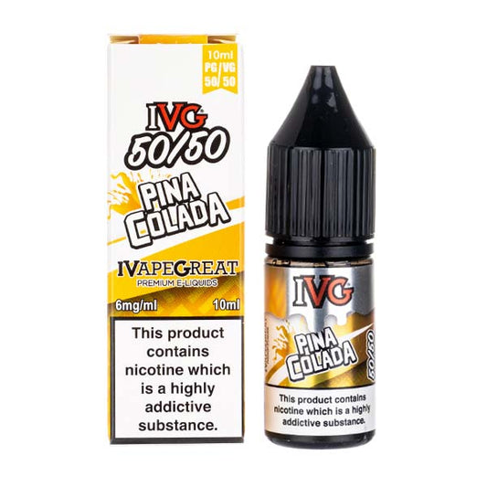 IVG 50/50 Pina Colada E-Liquid 10ml