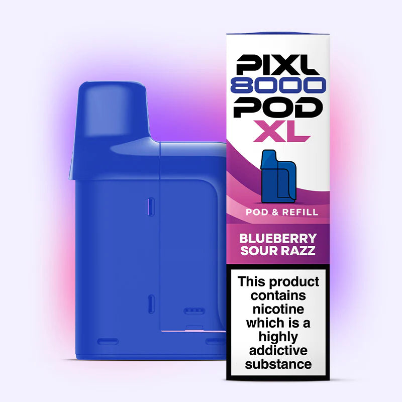 Pixl 8000 Pod Blueberry Sour Razz