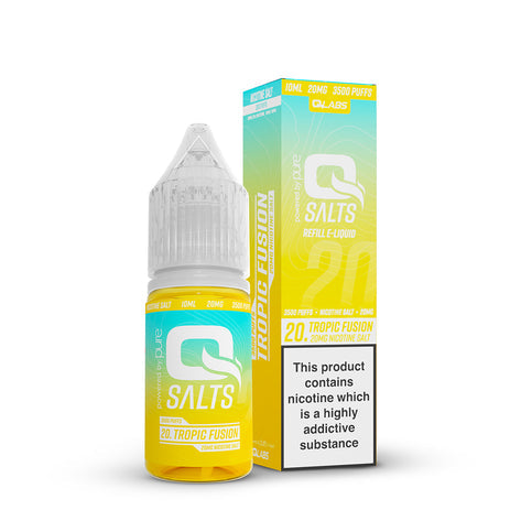 QSalts Nic Salt E-Liquid 10ml - Tropic Fusion