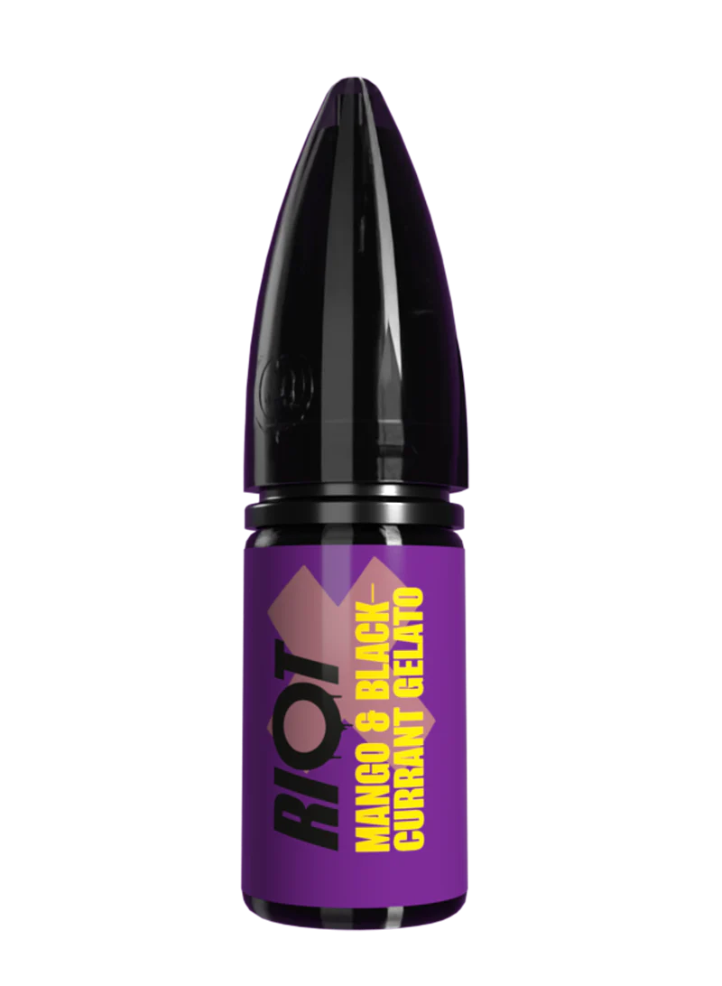 Riot X - Mango Blackcurrant Gelato 10ml Nic Salts