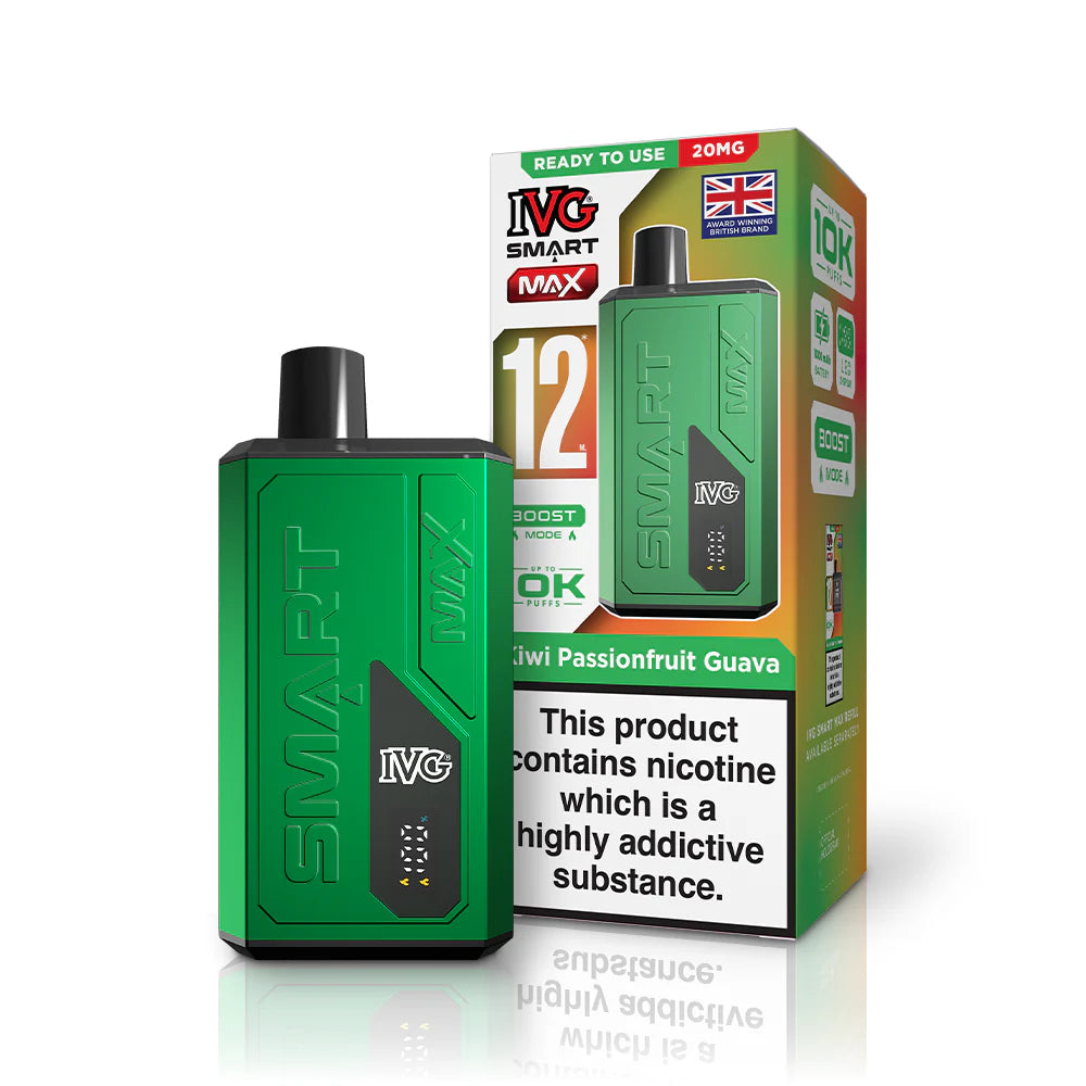 IVG SMART MAX Kiwi Passionfruit Guava Starter Kit
